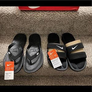 2 Pair!! Nike Ultra Comfort AND Solay Thongs NWT
